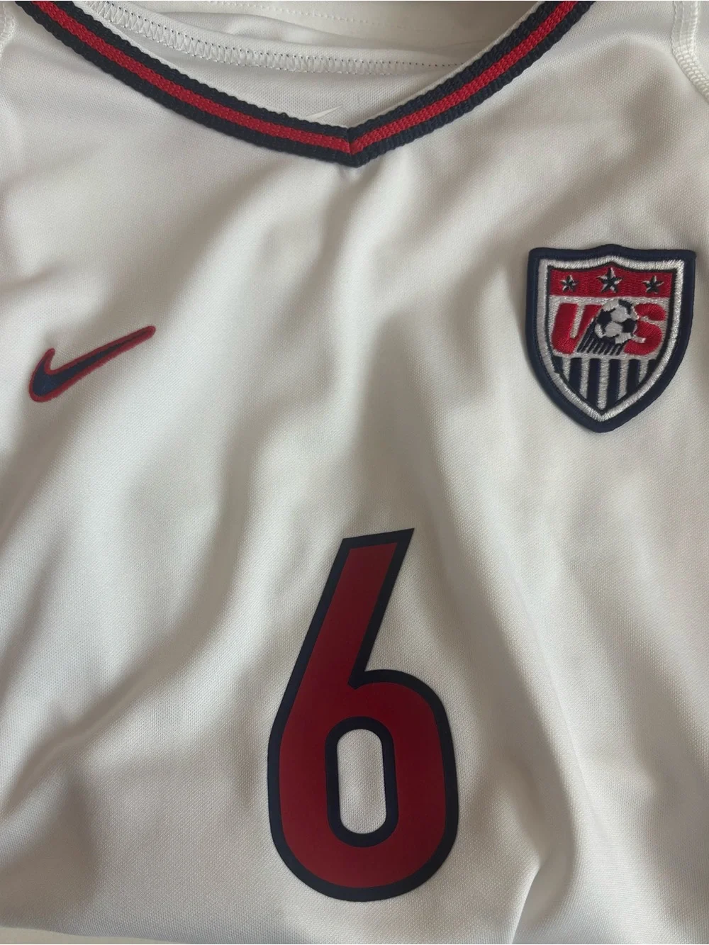 Nike USWNT 1999 Reissue Jersey Brandi Chastain 6 Women's Medium White NWT HF2884